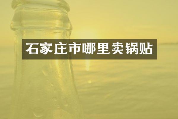 石家庄市哪里卖锅贴