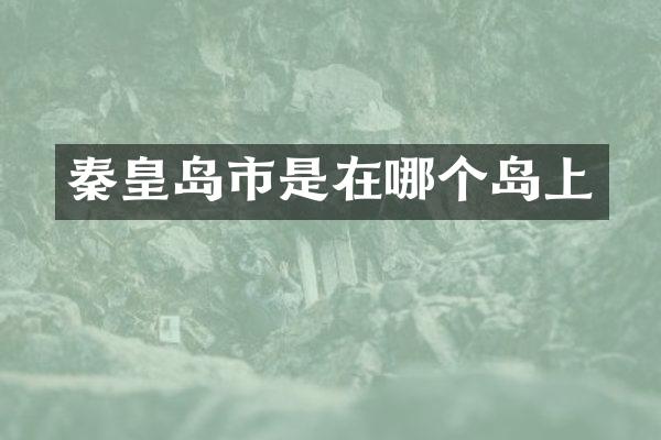 秦皇岛市是在哪个岛上