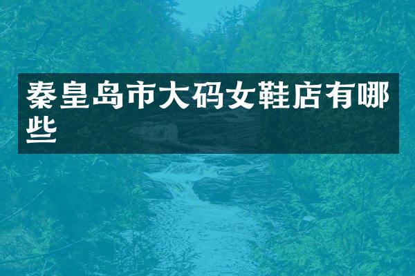 秦皇岛市大码女鞋店有哪些