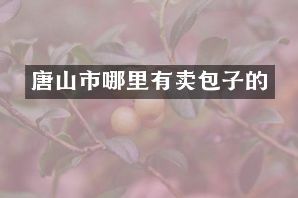 唐山市哪里有卖包子的