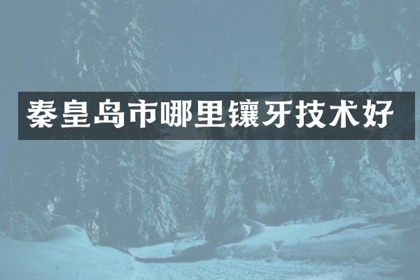 秦皇岛市哪里镶牙技术好