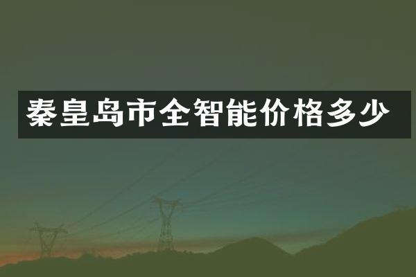 秦皇岛市全智能价格多少