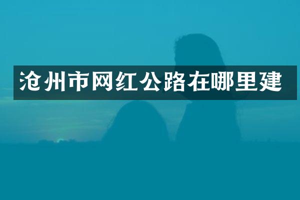 沧州市网红公路在哪里建