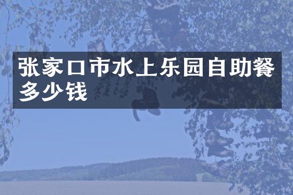 张家口市水上乐园自助餐多少钱