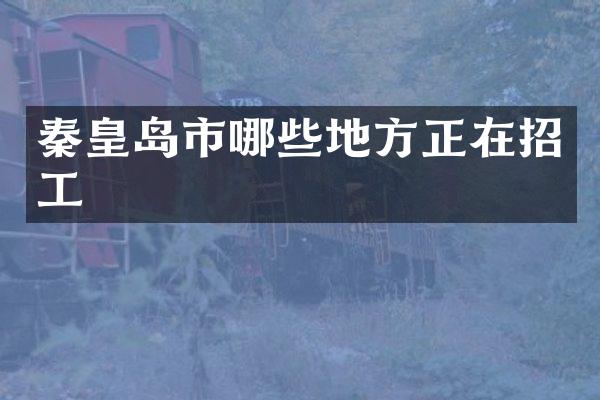 秦皇岛市哪些地方正在招工