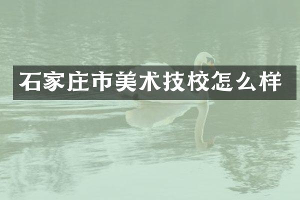 石家庄市美术技校怎么样