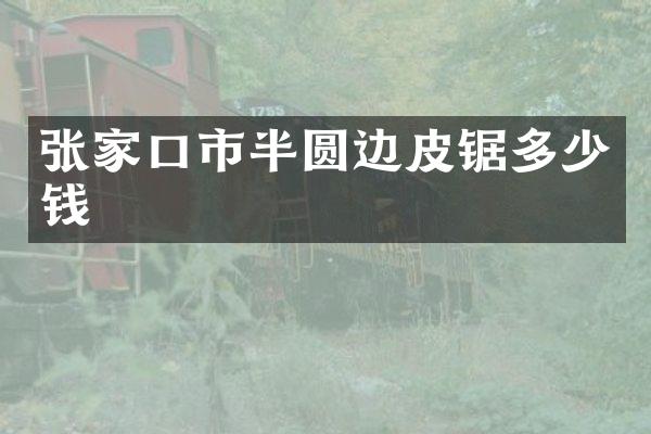 张家口市半圆边皮锯多少钱