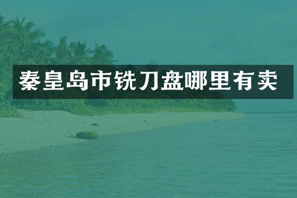 秦皇岛市铣刀盘哪里有卖