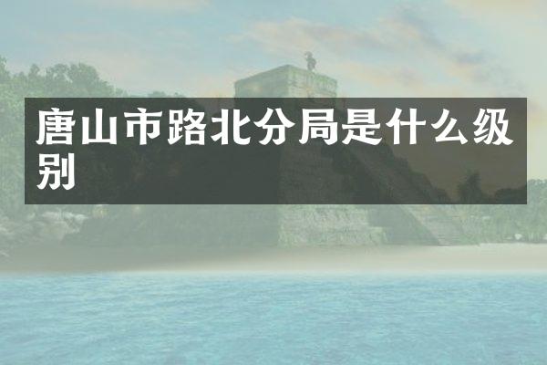 唐山市路北分局是什么级别