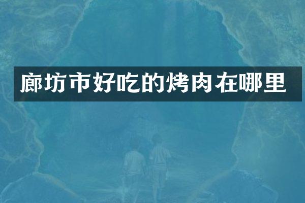 廊坊市好吃的烤肉在哪里