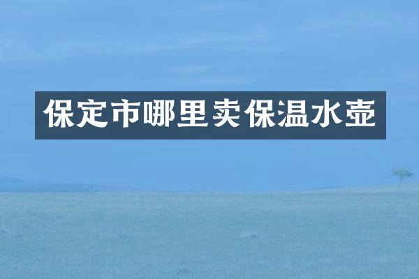 保定市哪里卖保温水壶