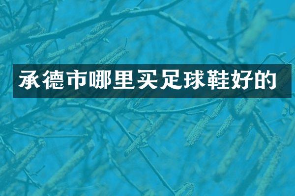 承德市哪里买足球鞋好的