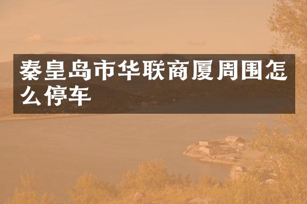 秦皇岛市华联商厦周围怎么停车