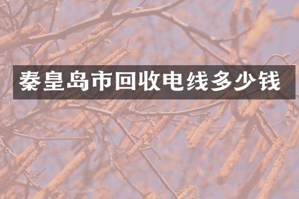 秦皇岛市回收电线多少钱