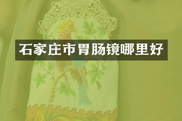 石家庄市胃肠镜哪里好