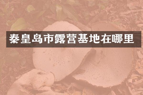 秦皇岛市露营基地在哪里