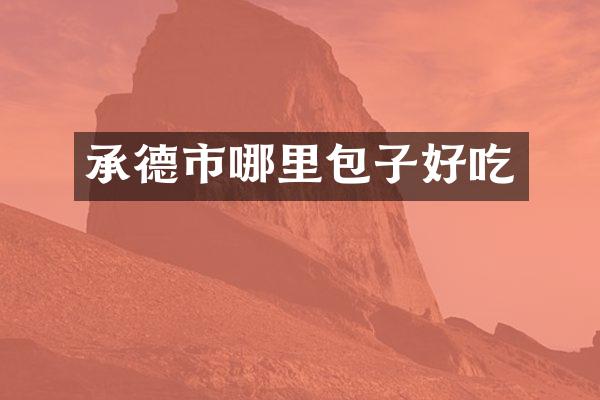 承德市哪里包子好吃